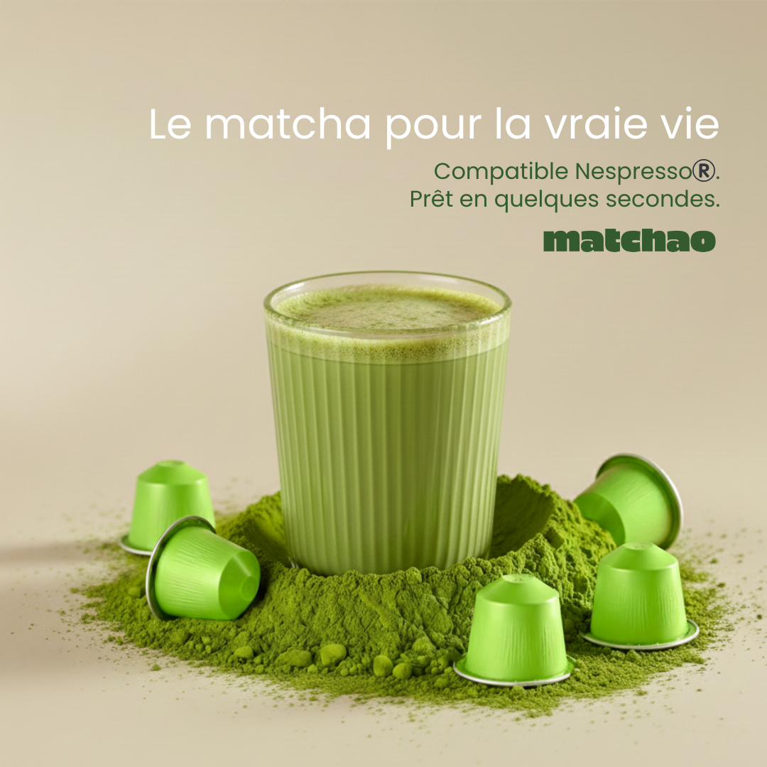 MATCHA CARAMEL - Capsules Compatible Nespresso® Original