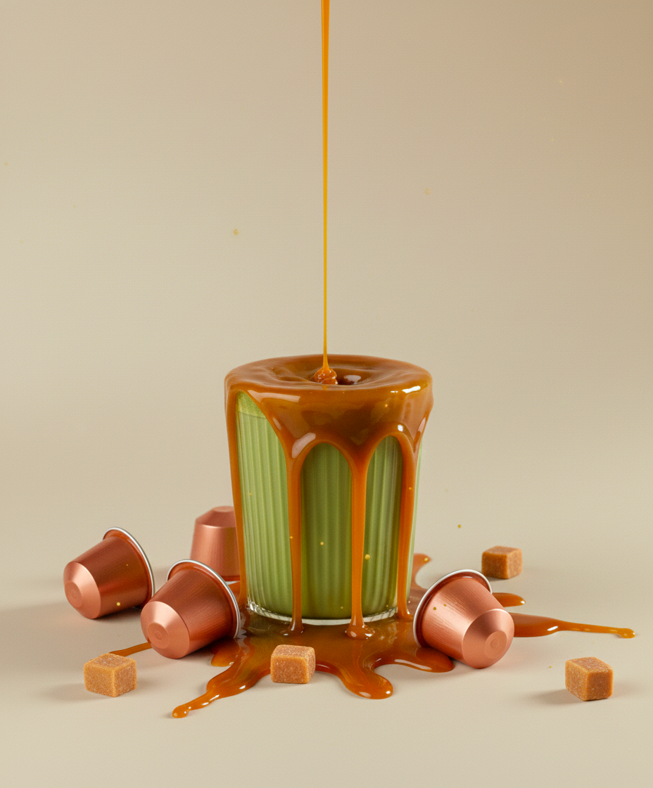 MATCHA CARAMEL - Capsules Compatible Nespresso® Original